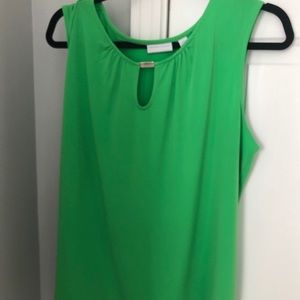 New York and Co Green tank XL
